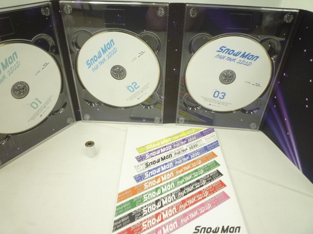 【美品 同梱可】 Snow Man Blu-ray ASIA TOUR 2D.2D. 初回盤_画像3