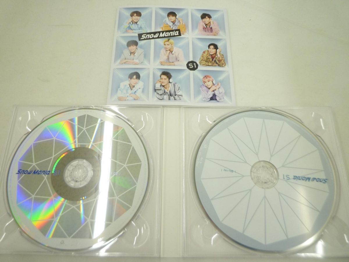 【美品 同梱可】 Snow Man CD+Blu-ray Snow Mania S1 初回盤B_画像3