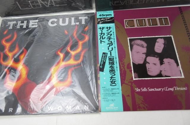 【同梱可】中古品 アーティスト LP　レコード　12インチ　THE CULT ザ・カルト / LOVE ラヴ等4点グッズセット_画像3