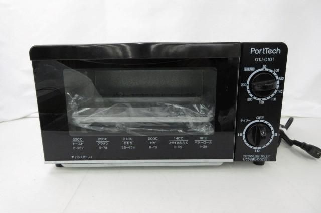 【同梱可】未使用 家電 PortTech オーブントースターの画像1