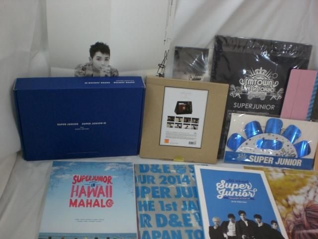 【同梱可】中古品 韓流 SUPER JUNIOR HAWAII MAHALO 写真集 D&E パンフレット 等 グッズセット_画像2