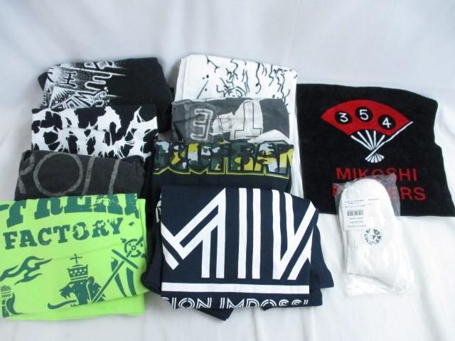 【同梱可】中古品 アーティスト Dr.Izzy他 Tシャツ タオル 等 10点 グッズセット_画像1