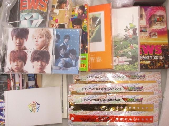 【まとめ売り 動作未確】 ジャニーズ WEST. NEWS 他 DVD 寮フェス！ LIVE DIAMOND パンフレット クリアファイル ペン_画像2