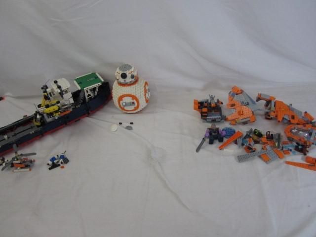 【同梱可】訳有 ホビー LEGO レゴ スターウォーズ BB-8 海洋船 スーパーヒーローズ 等 グッズセット_画像1