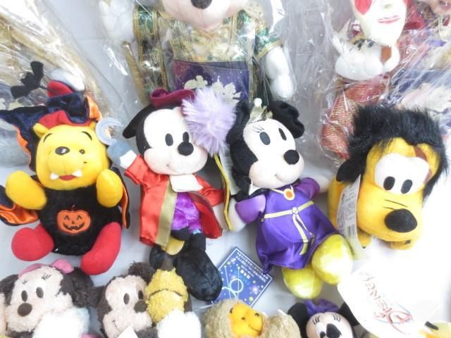 【同梱可】中古品 ディズニー プーさん スティッチ ハロウィン 他 ぬいぐるみ ストラップ 等 グッズセット_画像2