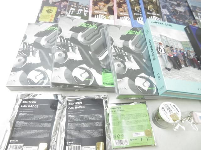 [ including in a package possible ] secondhand goods ..SEVENTEEN ENHYPEN &TEAM other official light stick ..CD etc. goods set 