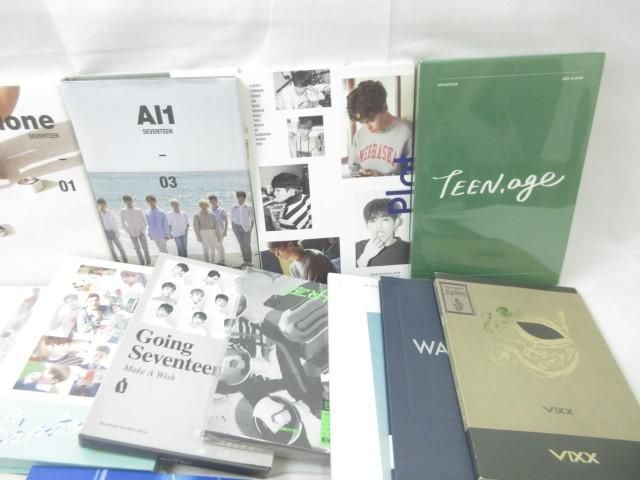 [ включение в покупку возможно ] б/у товар ..SEVENTEEN ENHYPEN ASTRO др. LETTER..TEEN age CD и т.п. товары комплект 