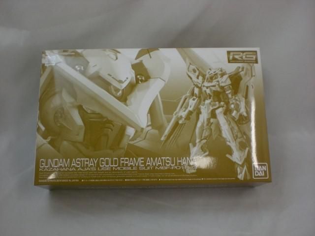 【同梱可】未組立 ホビー RG 1/144 機動戦士ガンダムSEED ASTRAY ガンダムアストレイ ゴールドフレーム 天ハナ_画像1