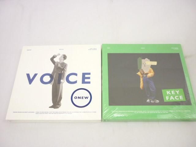 【同梱可】未開封 韓流 SHINee キー オニュ 他 FACE VOICE Sunny Side 等 CD グッズセット_画像4