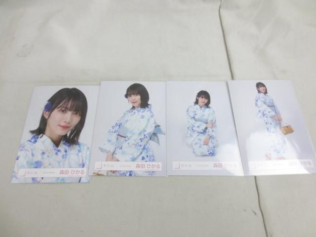 【同梱可】中古品 アイドル 櫻坂46 森田ひかる のみ 生写真 3コンプ 12枚 2022年 クリスマスサンタ衣装 等 グッズセ_画像3