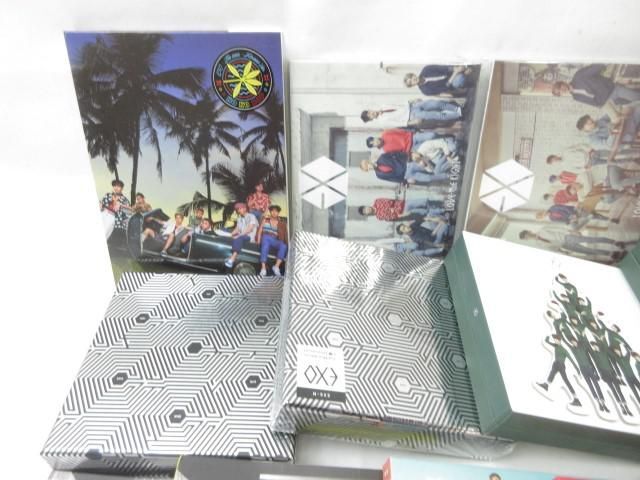 【同梱可】中古品 韓流 EXO Love Me Right EXO-CBX GIRLS EXO-M 等 CD DVD トレカ １2枚 グッズセット_画像2