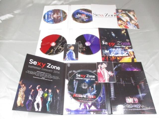 【中古品 同梱可】 Sexy Zone DVD Japan Tour2013 Summer Concert2014 等 5点 グッズセット_画像4