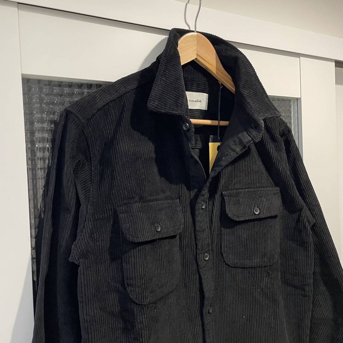 新品未使用 タグ付き◎ティーシーエスエス / TCSS コーデュロイシャツ ロングスリーブ 長袖シャツ LAZY BOY L/S SHIRT BLACK ブラック S_画像3