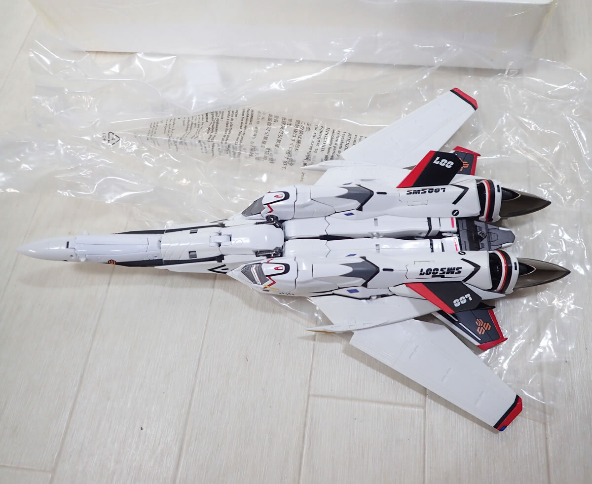  breaking the seal goods BANDAI DX Chogokin VF-25Fme rhinoceros a bar drill -(.. woman Alto machine ) renewal ver. [ Macross F( Frontier )]