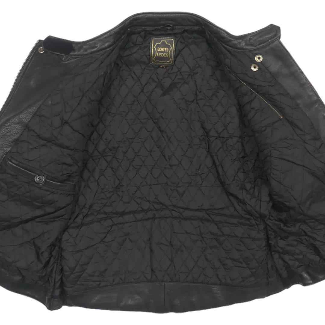即決 ECHTES LEDER メンズXS レザーライダースジャケット 42 本 即決 ECHTES LEDER メンズXS レザーライダースジャケット 42 本