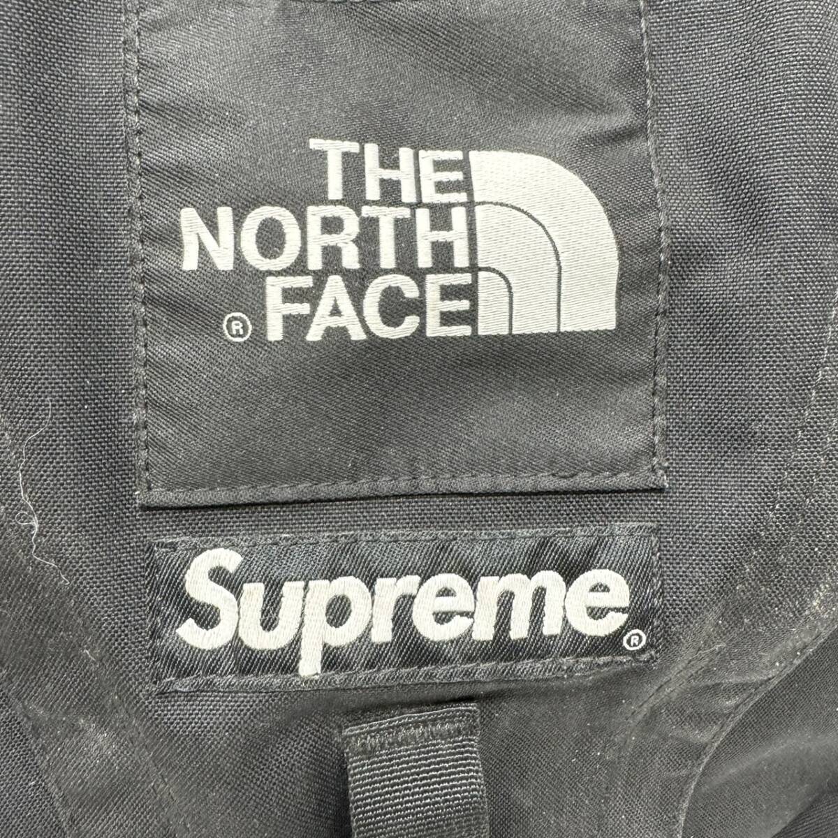 【EB-6079】1円～ THE NORTH FACE Supreme コラボ バッグパック ブラック リュック ノースフェイス シュプリーム 中古 保管品 状態写真参照_画像5