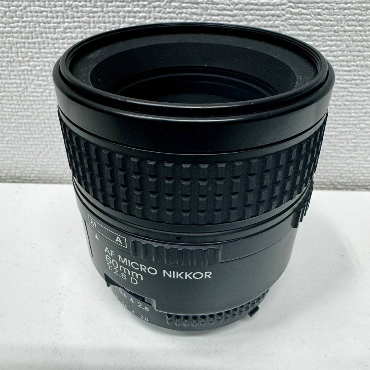 【EB-5520】1円～ Nikon ニコン カメラレンズ AF MICRO NIKKOR 60mm 1:2.8D オートフォーカス レンズ 動作未確認 中古 保管品 状態写真参照_画像5