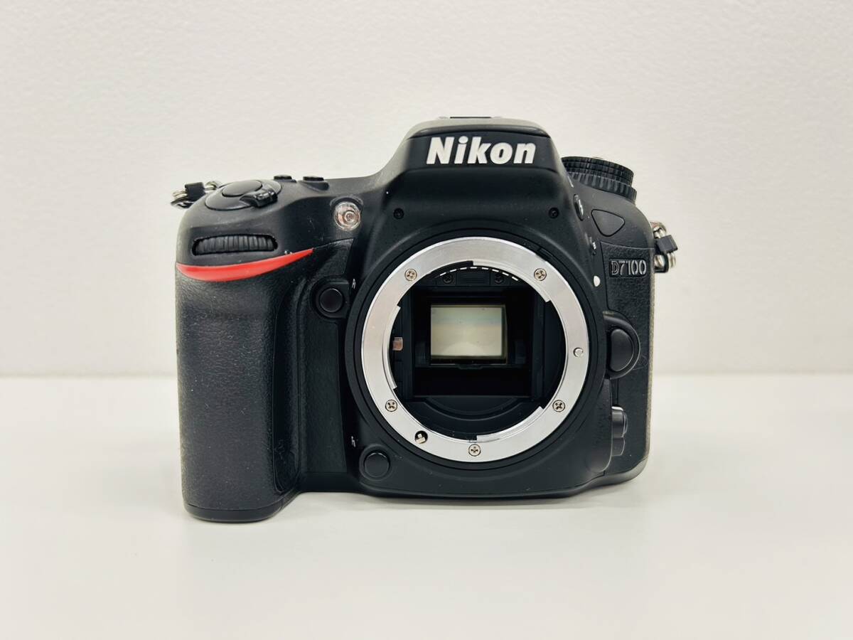 【TJ-3328】1円～ Nikon ニコン デジタル一眼レフカメラ D7100 18-105 VR Kit レンズキット 中古 通電確認済み 元箱 付属品有 保管品 _画像4