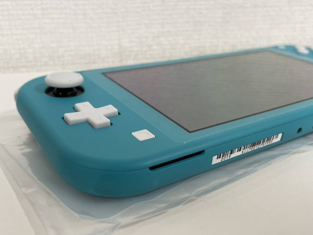 【F-14403】 Nintendo Switch Lite HDH-001 ターコイズ ニンテンドー スイッチ ライト 任天堂 本体・充電器_画像2