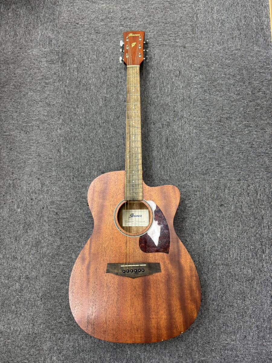 【GY-6142AR】1円~「中古品」Ibanez アイバニーズ エレクトリックウクレレ PC12MHCE-OPN 音楽 楽器 趣味 インテリア コレクション_画像1