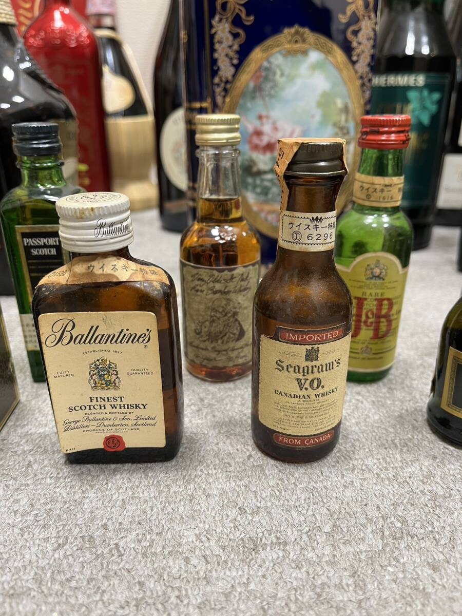 [SYC-3445YY]1 jpy start sake . summarize whisky brandy liqueur etc. one part fluid leak cork crack have NAPOLEON CAMUS eyes decrease have storage goods 