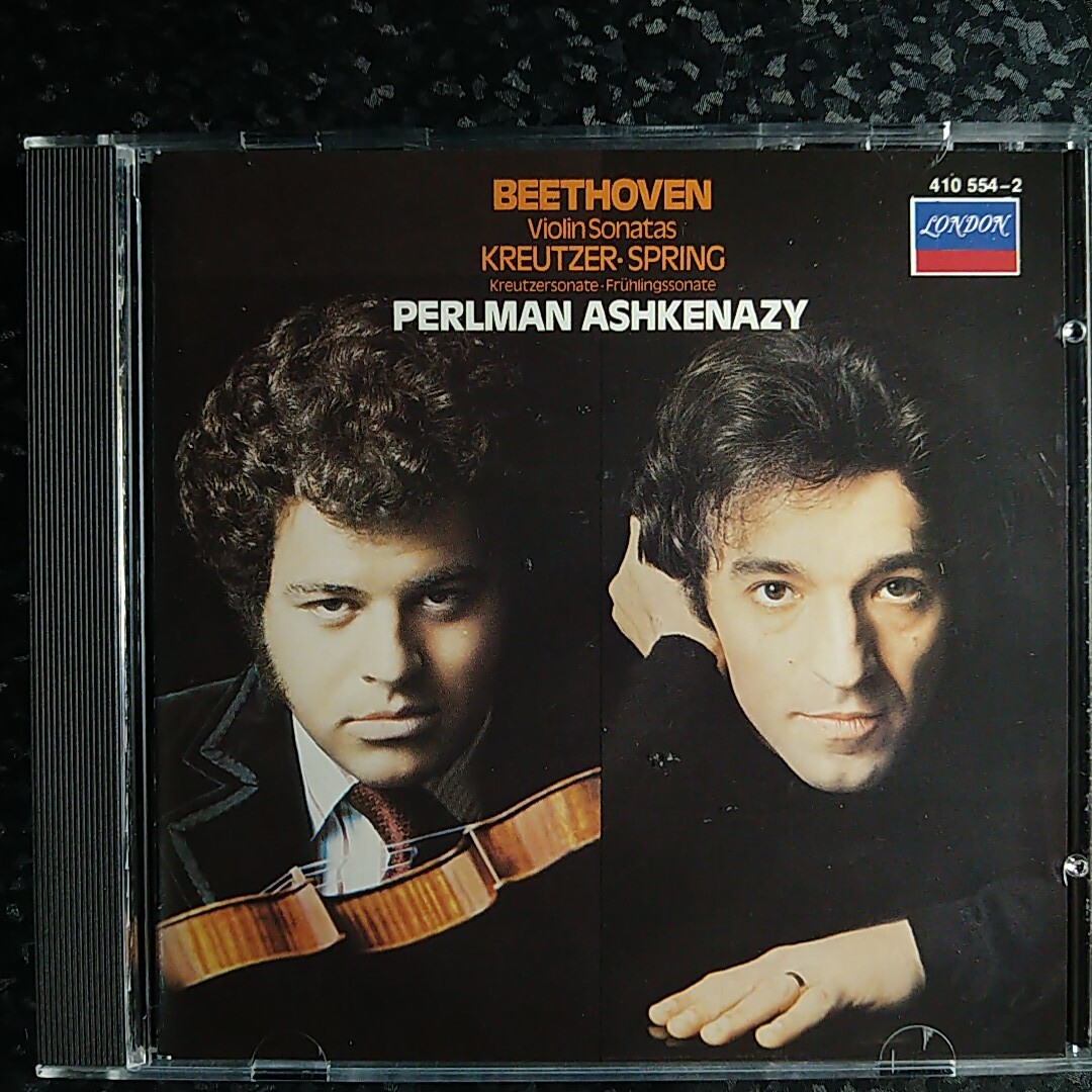 c（西独盤）パールマン ベートーヴェン ヴァイオリン・ソナタ第5番、第9番 アシュケナージ Perlman Ashkenazy Beethoven W.Germanyの画像1