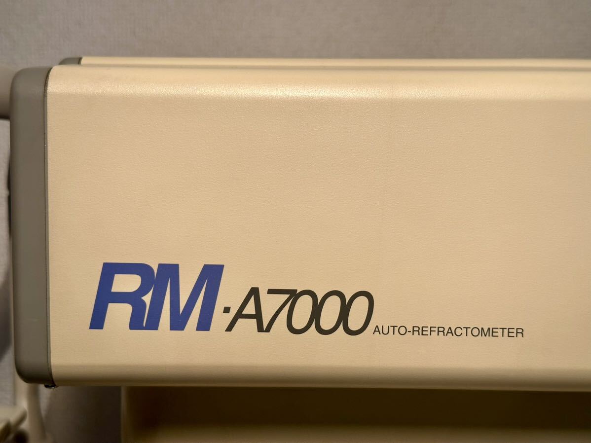 検眼機『TOPCON RM-A7000』オートリフレクター トプコン 眼底測定 本体のみ 電源コードなし 動作未確認 ジャンク扱い 眼鏡 メガネ_画像8