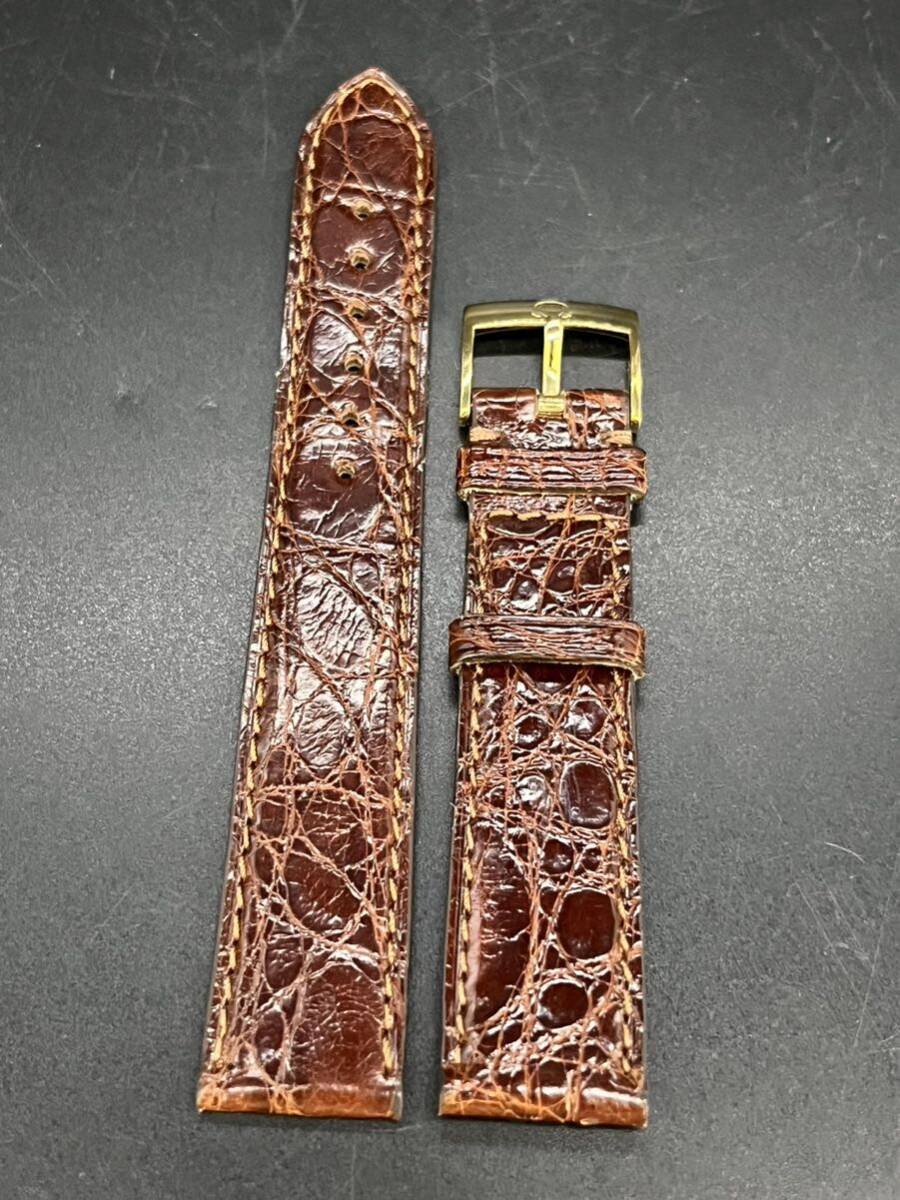 OMEGAオメガ 革ベルト 腕時計 ブラウンカラー ラグ幅 18の画像6