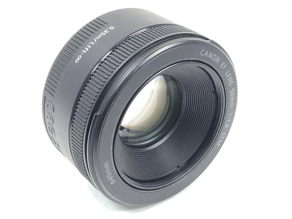 美品 Canon EF 50mm F1.8 STM #7705_画像1