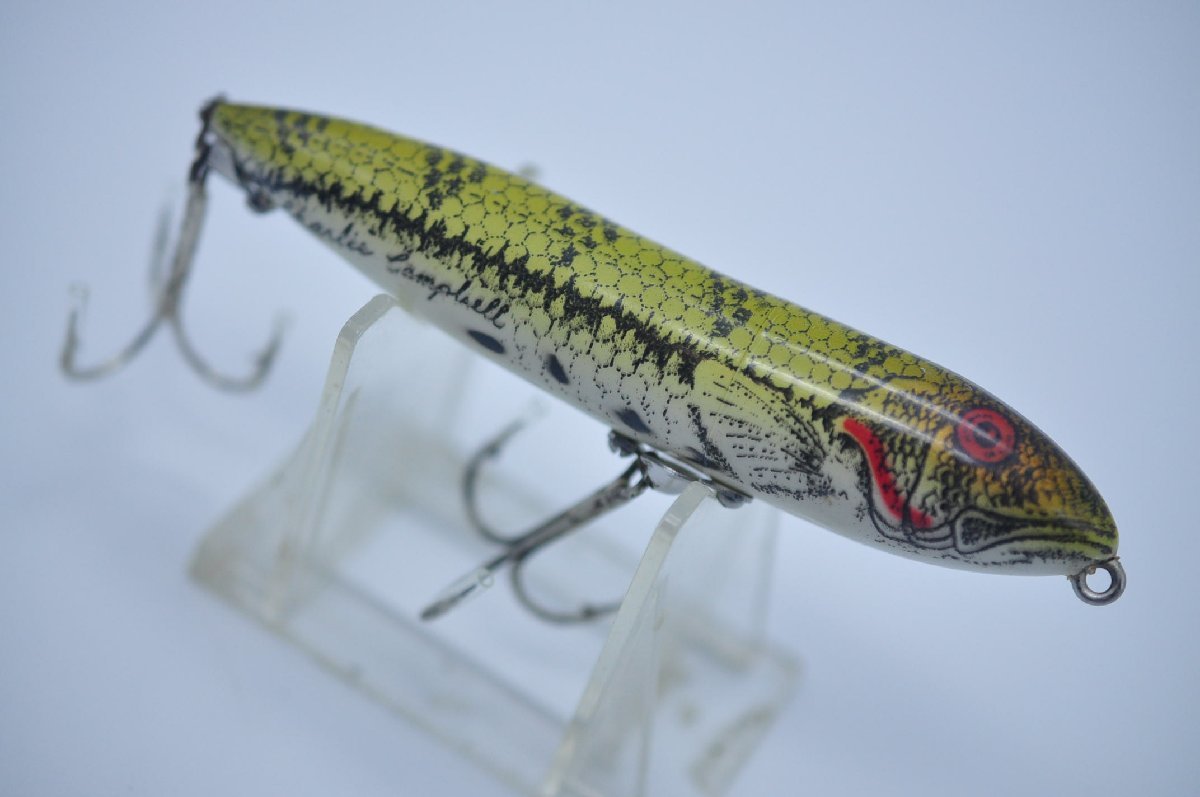 オールド ヘドン ソリザラ 3rd ザラスプーク Heddon Zara Spook NSP 前期 縦ワレ ナチュラル系_画像2