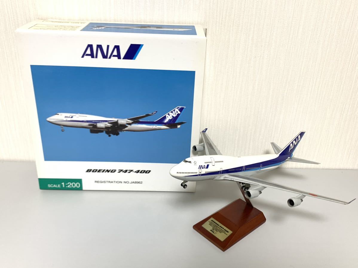  все день пустой коммерческое предприятие ANA 1/200 BOEING 747-400 JA8962 NH20009bo- крыло jumbo jet самолет самолет модель 