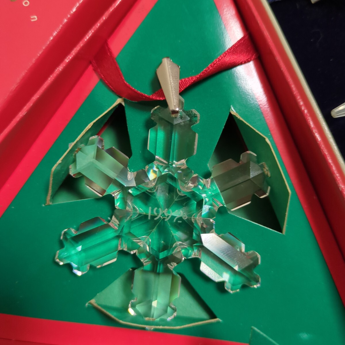 スワロフスキー クリスマスオーナメント 1992年 1993年 スワロフスキー クリスマスオーナメント 1992年 1993年