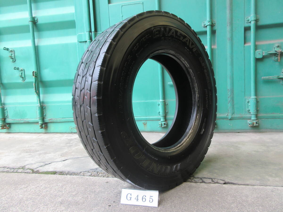 ☆225/80R17.5 ダンロップ 在庫1本 屋内保管品 G465☆_画像2