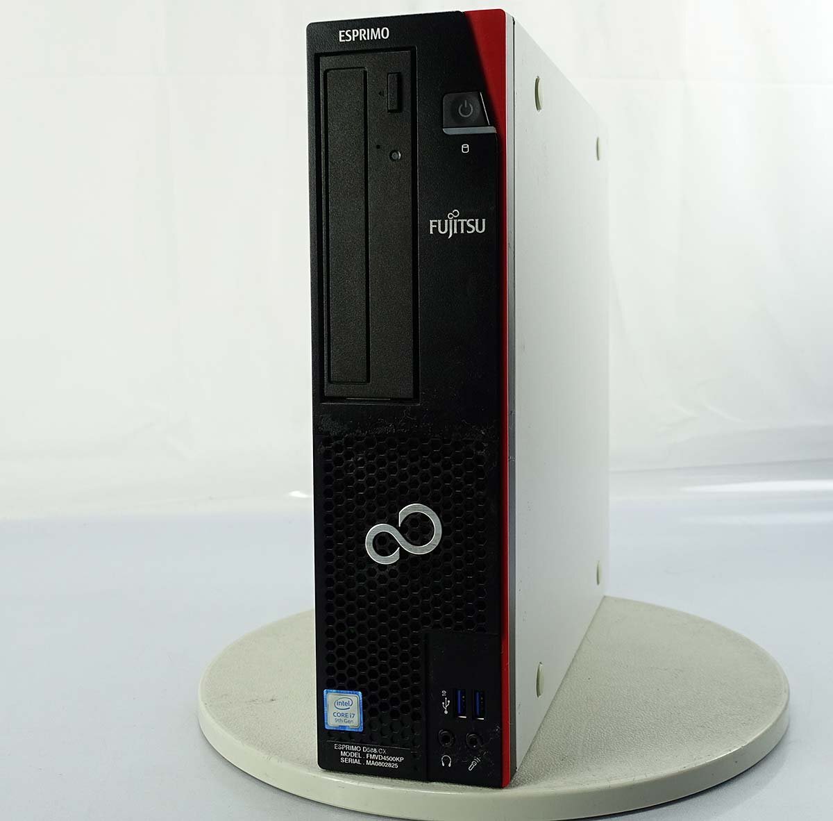  тонкий tower Windows11 Fujitsu ESPRIMO D588/CX FMVD4500KP/Core i7 9700/ память 8GB/SSD240GB/OS иметь стол PC fujitsu персональный компьютер S032517K