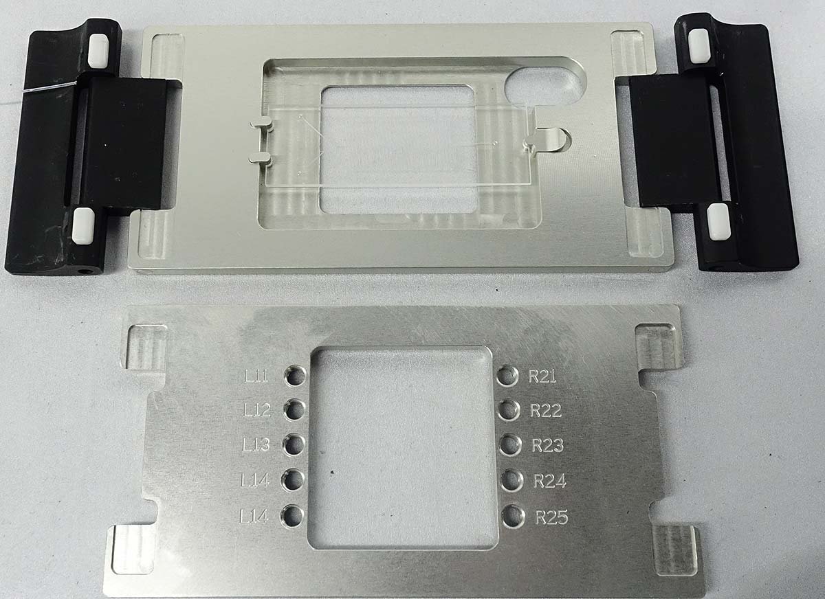 レターパックプラス SIMTech AHQ 010 Standard Microfluidic Chipholder マイクロ流体チップ ホルダー 理化学 研究 実験 分析 試験 S031902_画像2
