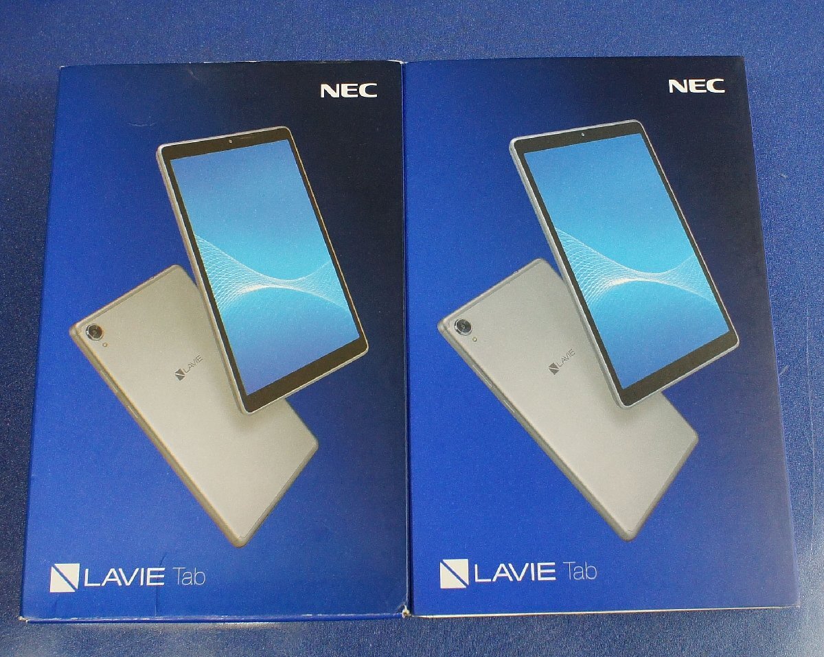 【訳あり2台セット】 箱 付属品付 8インチ NEC LAVIE Tab 8FHD1 PC-TE708KAS タブレット Wi-Fi Android 64GB アンドロイド F032707の画像1