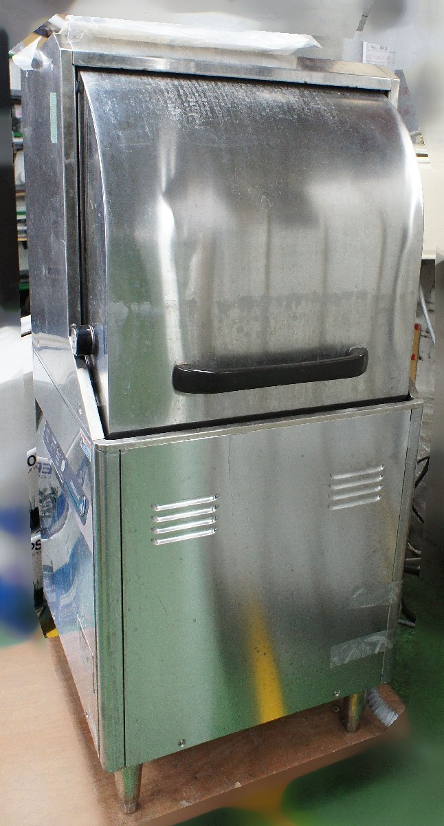 引取限定 シンク付き HOSHIZAKI ホシザキ 食器洗浄機 JWE-450RUB3-R 2022年製 三相200V 業務用 食洗機 厨房 F031504の画像1