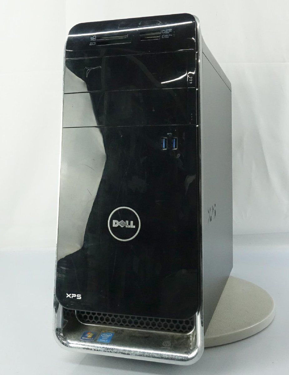 おまけ付 ジャンク品 Dell XPS 8700/Core i7-4770/メモリ16GB/HDD無/GT635/Windows PC デスク タワー デル N031501K_画像1