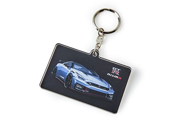 日本国内　正規品　当時物　本物　日産　ニスモ　純正　GT-R NISMO アクリルキーリング　希少　レア　レース　湾岸　最高速_画像1