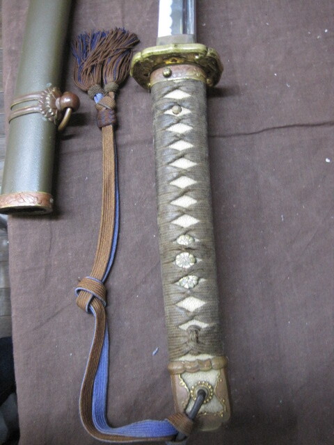 [P232] иммитация меча боевой меч меч . ножны имеется японский меч доспехи интерьер костюмированная игра пол между украшение оценка для общая длина примерно 95cm