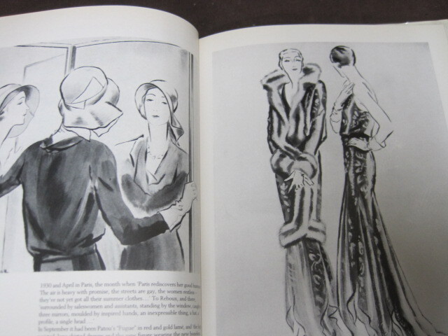 【P177】洋書 FASHION DRAWINGS IN VOGUE RENE BOUET-WILLAUMEZ ファッション イラストの画像4