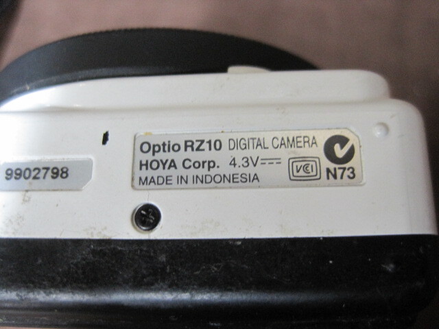  【P242】【プラス】デジカメ 2点セット CASIO カシオ EXILIM EX-Z500/PENTAX ペンタックス Optio RZ10 コンパクト  デジタルカメラ の画像6