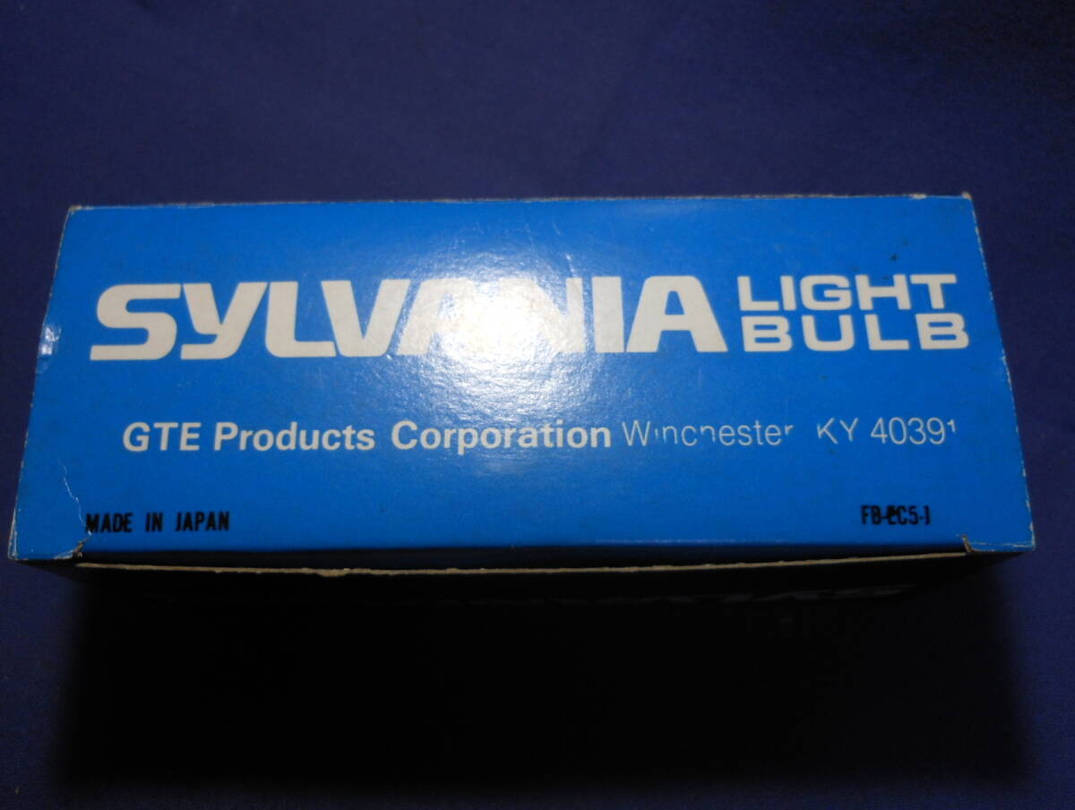 映写機用エキサイターランプ SYLVANIA BAK 4V 0.75A 米軍放出品 4個まとめて特価 240319-1_参考写真