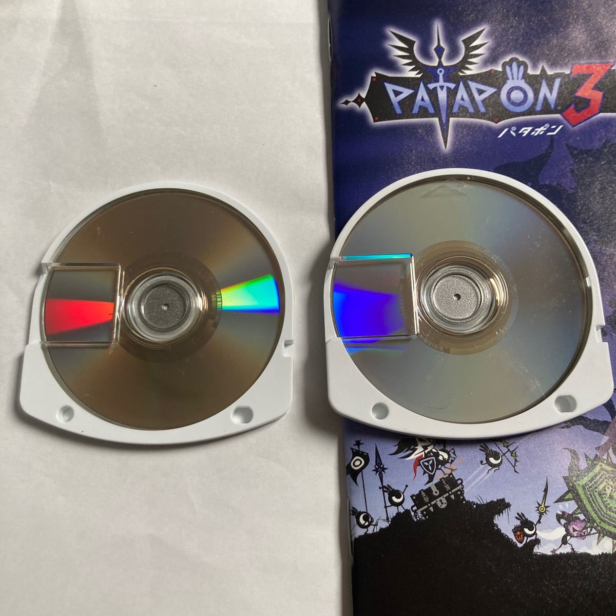 送料無料　PSP パタポン パタポン3 2本セット PlayStationPortable プレイステーションポータブル　PATAPON_画像4