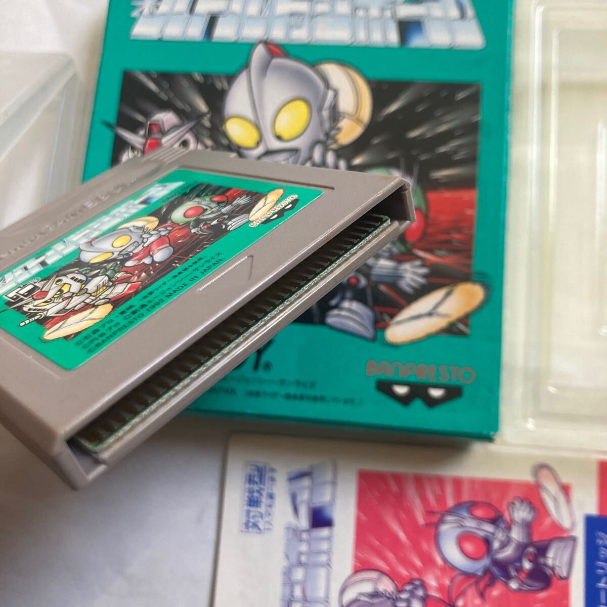 送料無料　GB ゲームボーイ バトルドッジボール 箱 説明書付 NINTENDO GAMEBOY GBソフト コンパチスポーツシリーズ GAME BOY BANPRESTO