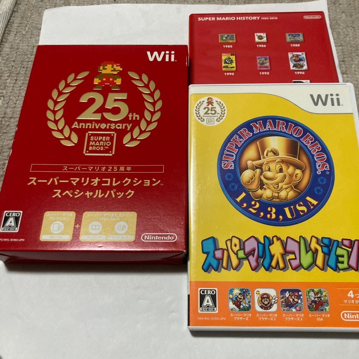 送料無料　Wii スーパーマリオコレクション スペシャルパック Nintendo Wiiソフト ニンテンドー SUPER MARIO COLLECTION ウィー_画像1