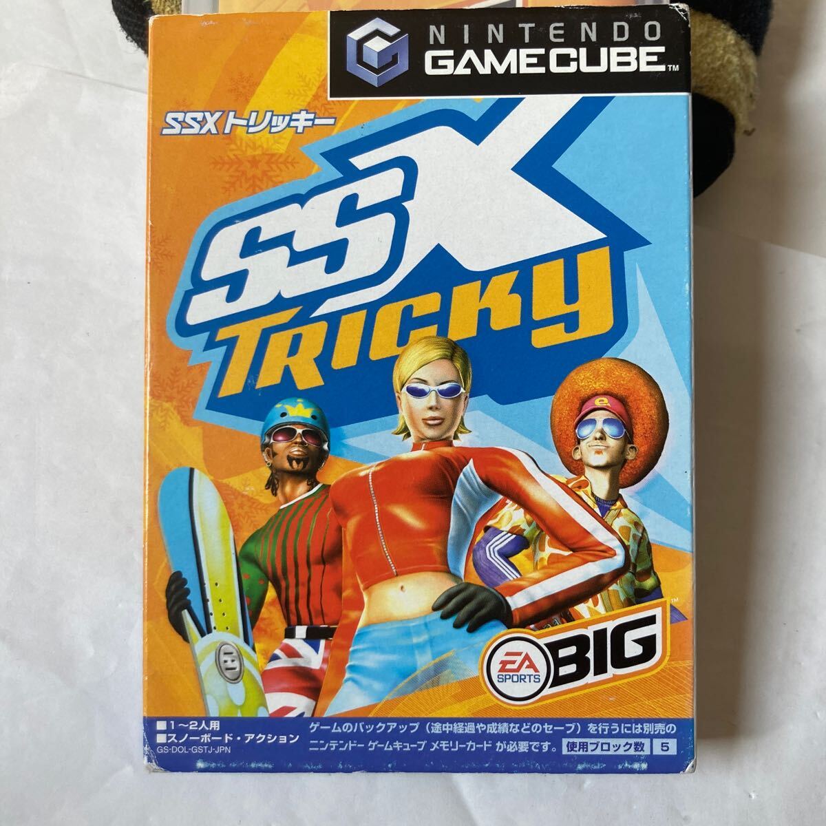 送料無料 GC ゲームキューブ SSX TRICKY トリッキー SSXトリッキー NGC GAMECUBE NINTENDO ニンテンドー GAME CUBE