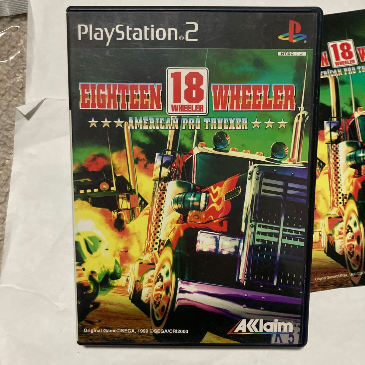 送料無料 PS2 プレイステーション2 18WHEELER EIGHTEEN WHEELER AMERICAN PRO TRUCKER PlayStation2 プレステ2 エイティーン・ホイーラー