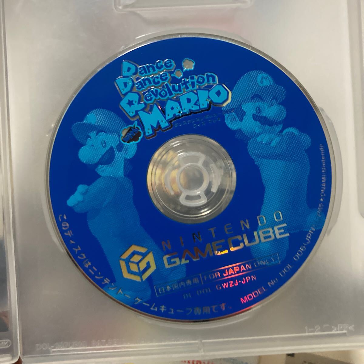 送料無料 GC ゲームキューブ ダンスダンスレボリューション ウィズ マリオ ハガキ等付属 Dance Dance Revolution with MARIO GAMECUBE NGC