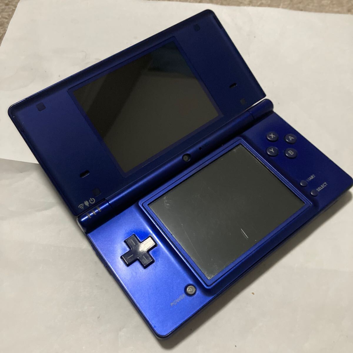 送料無料 Nintendo DSi ブルー TWL-001 ジャンク 本体のみ ニンテンドーDSi 任天堂 ニンテンドー NDS DS i_画像1